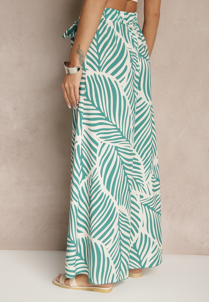 Pantaloni Tenoralia Verde deschis 3