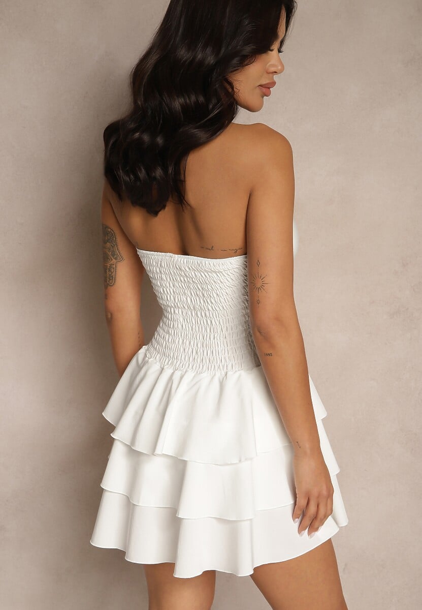Rochie Marosea Bej deschis 3