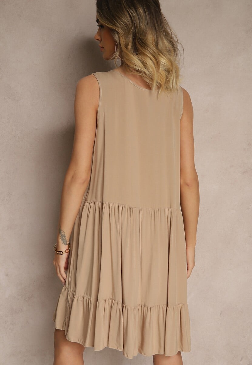 Rochie Iffanise Bej 3