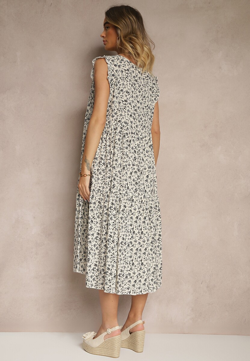 Rochie Iffilara Bej deschis 3