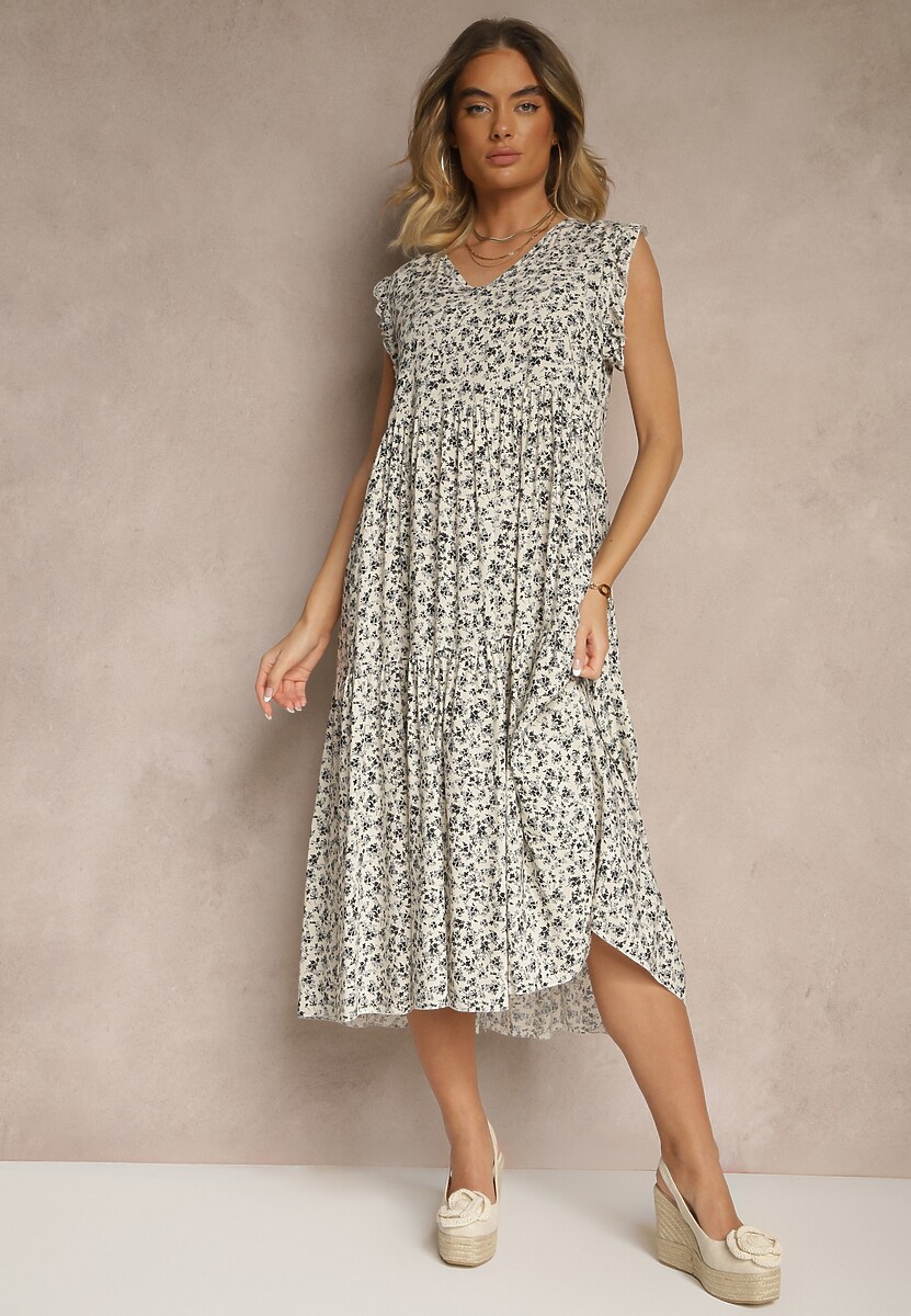 Rochie Iffilara Bej deschis 1