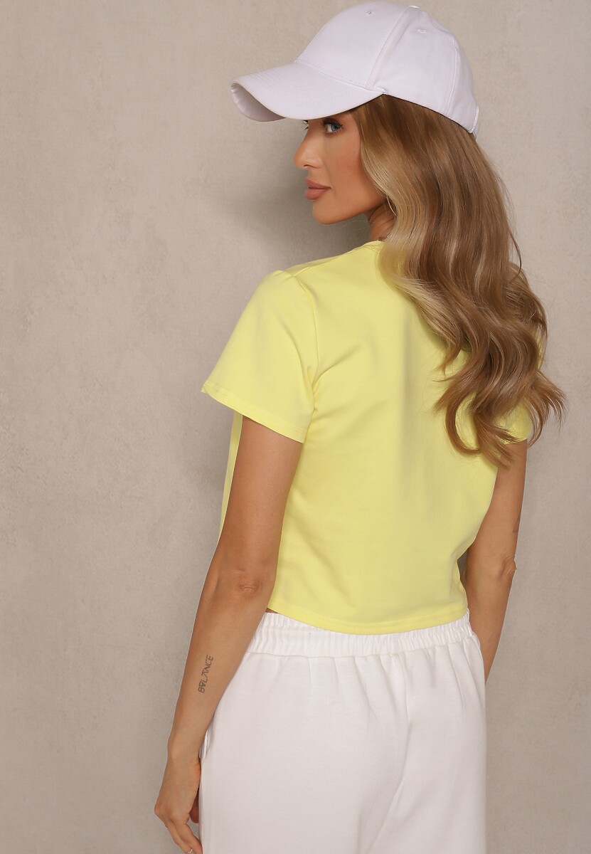 T-shirt Galionela Galben 3