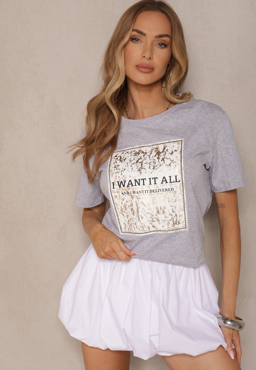 T-shirt Tellanis Gri deschis 1