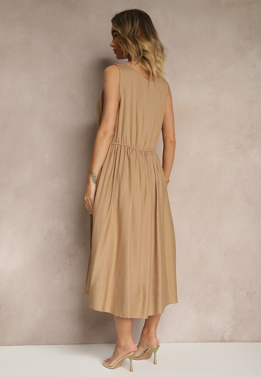 Rochie Nataviela Bej închis 3