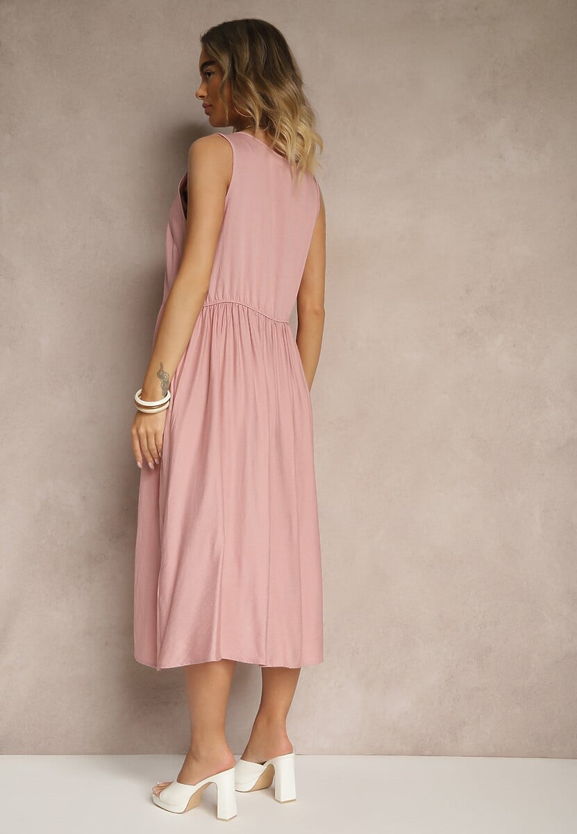 Rochie Nataviela Roz 3