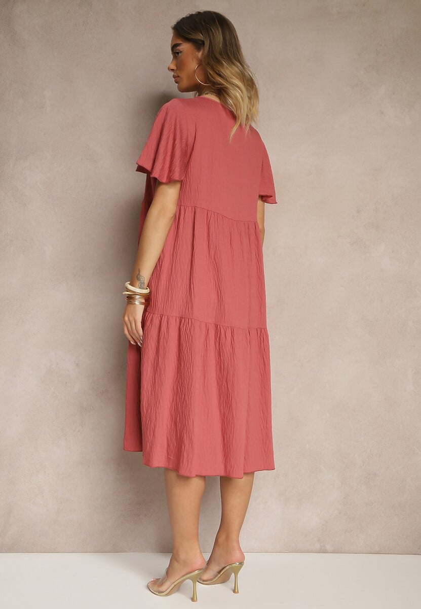 Rochie Natasella Roz închis 3