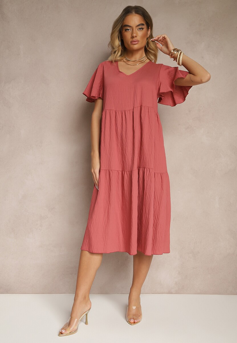 Rochie Natasella Roz închis 1