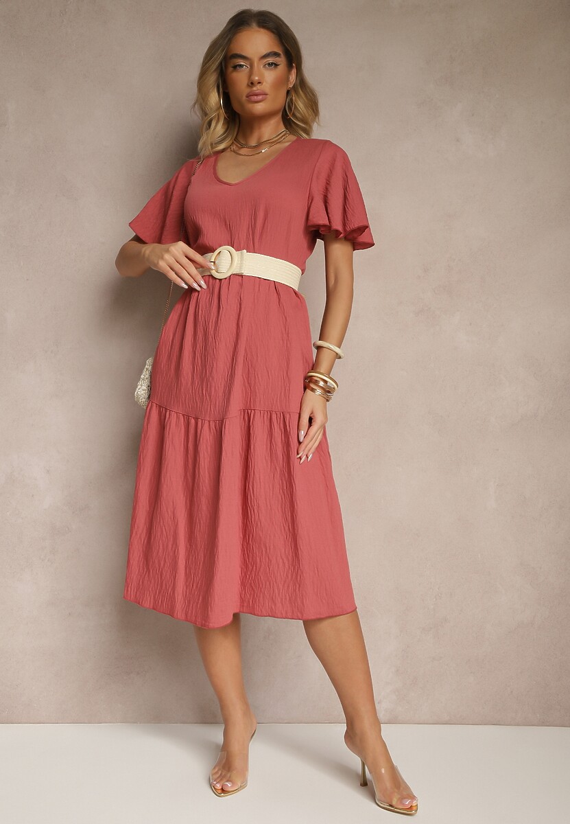 Rochie Natasella Roz închis 2