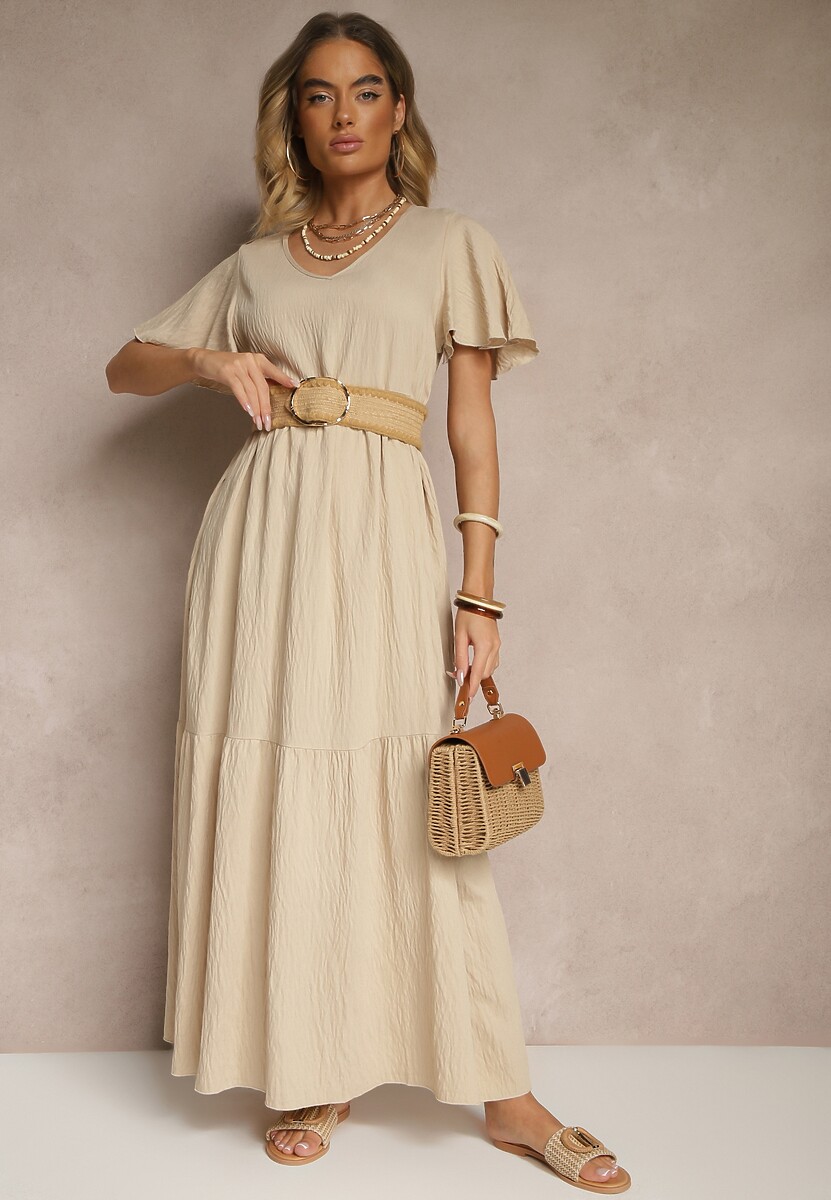Rochie Natonia Bej deschis 1