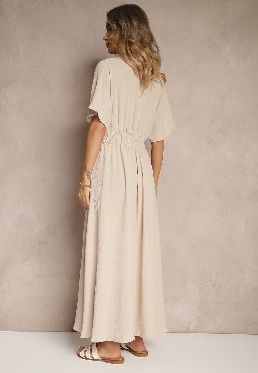 Rochie Iffine Bej deschis 3