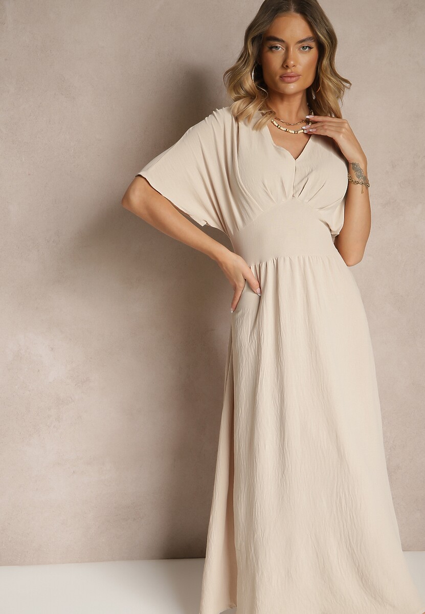 Rochie Iffine Bej deschis 1