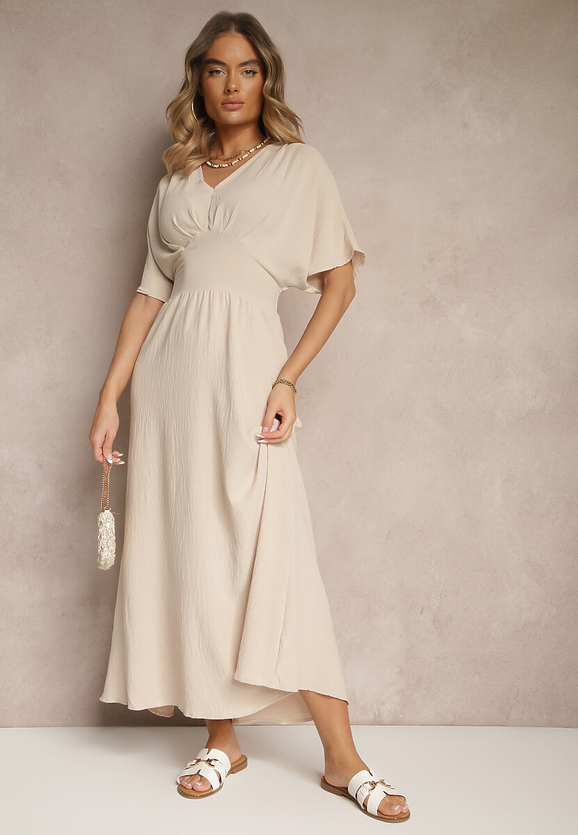 Rochie Iffine Bej deschis 2