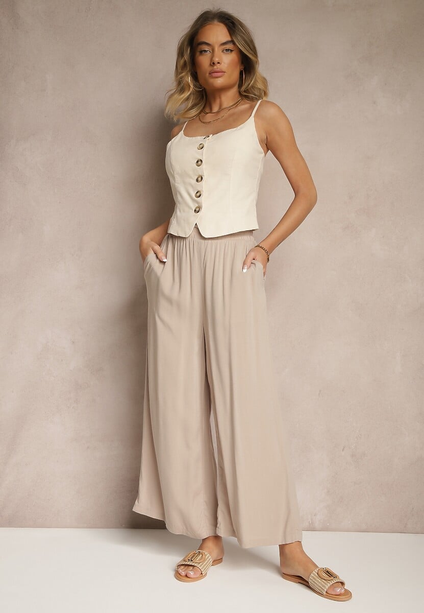 Pantaloni Natisetia Bej 1
