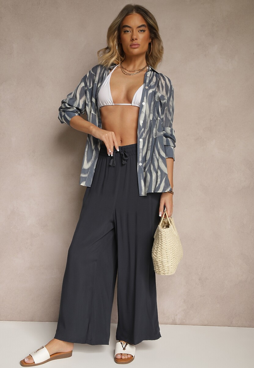 Pantaloni Natisetia Bleumarin 1