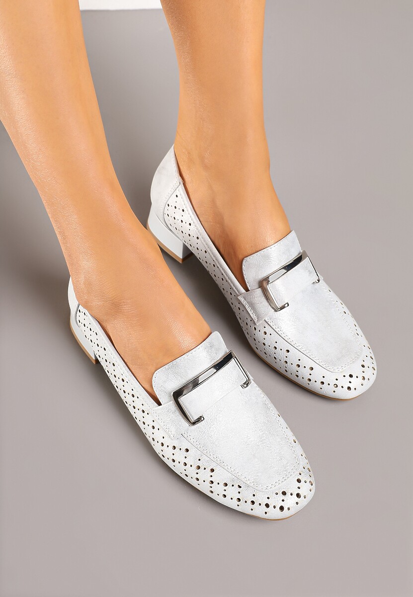 Mocasini Iffona Argintii 3