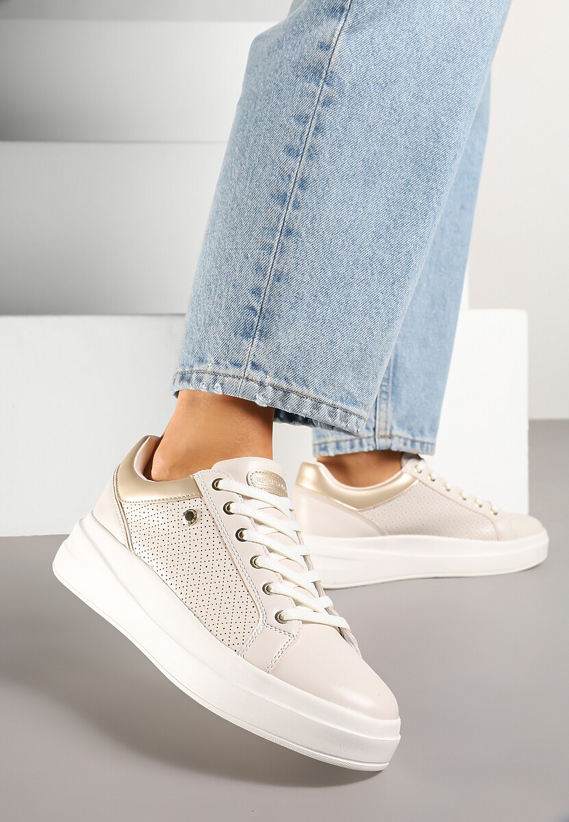 Sneakers Mariselia Bej deschis 2