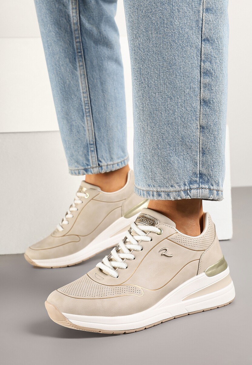 Sneakers Marovea Bej 2