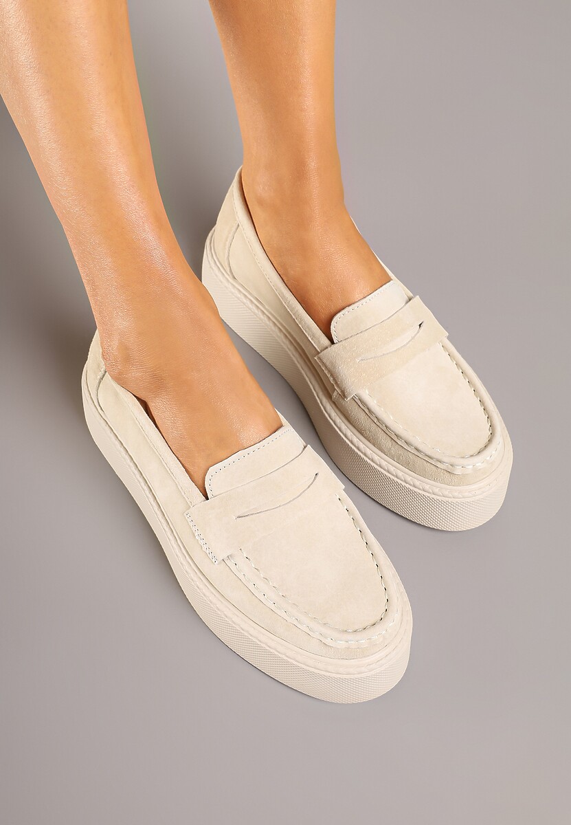 Pantofi casual Sadawene Bej 3