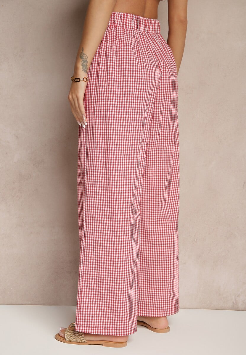 Pantaloni Iffele Roșii 3