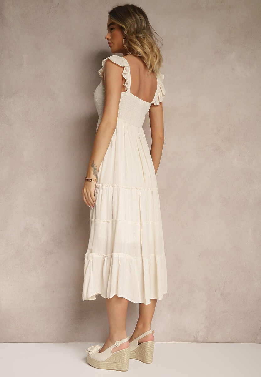 Rochie Iffaria Bej 3