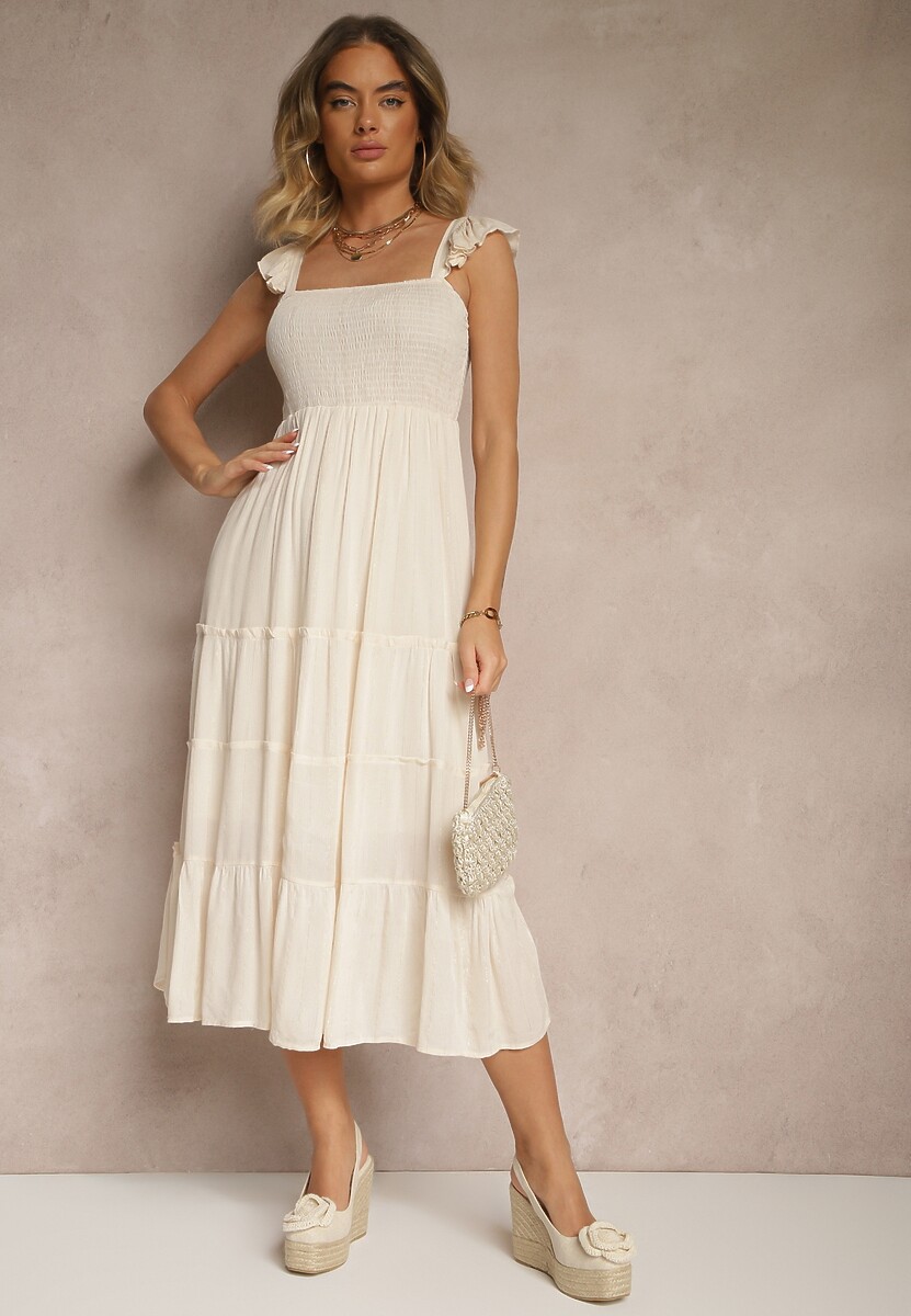 Rochie Iffaria Bej 2
