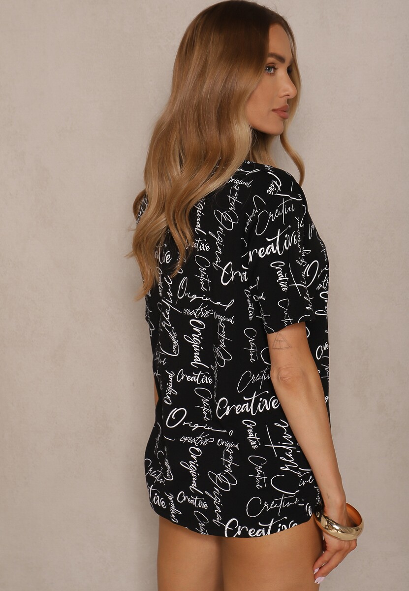 T-shirt Aveneli Negru 3