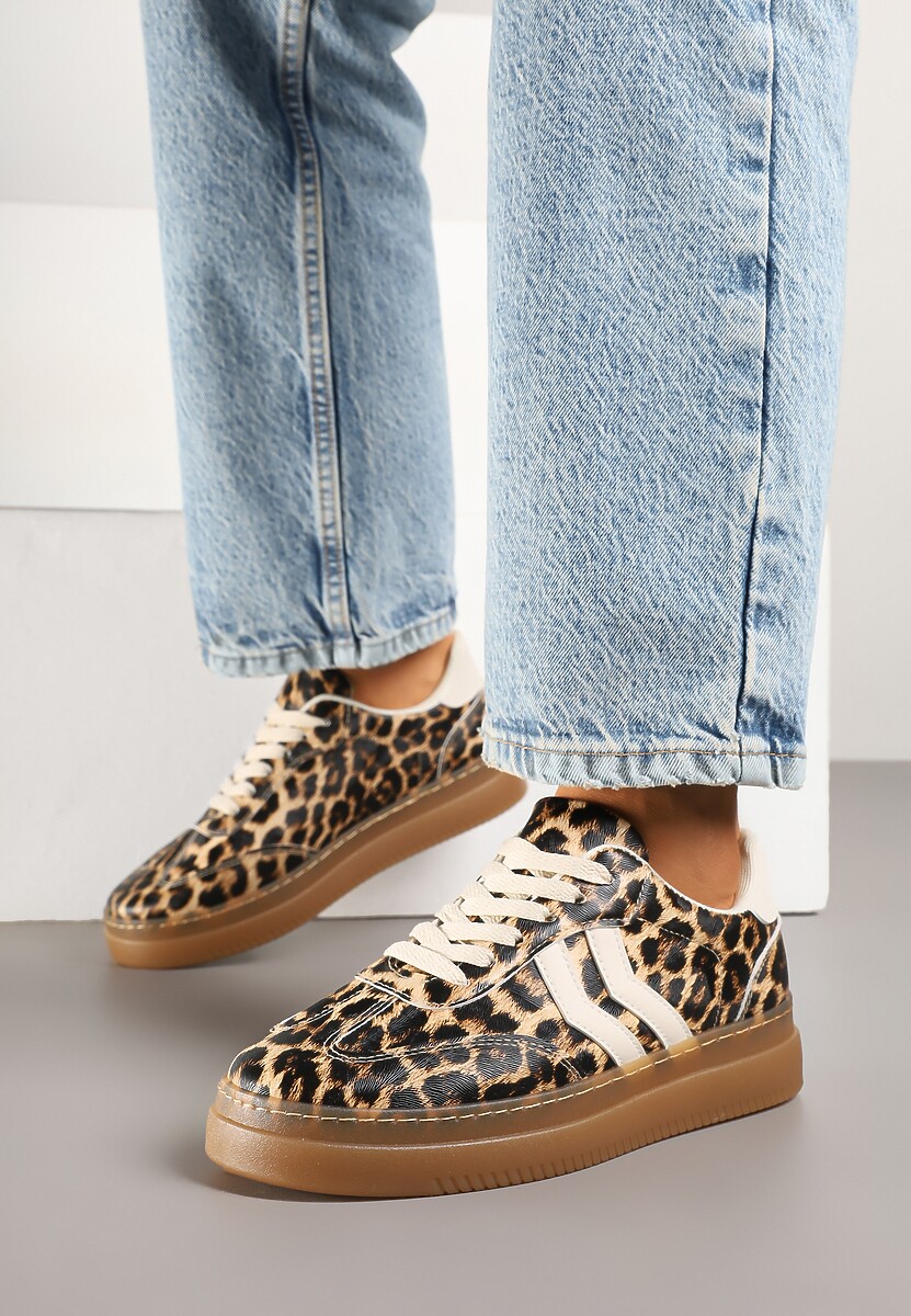 Sneakers Sadleane Imprimeu leopard 1