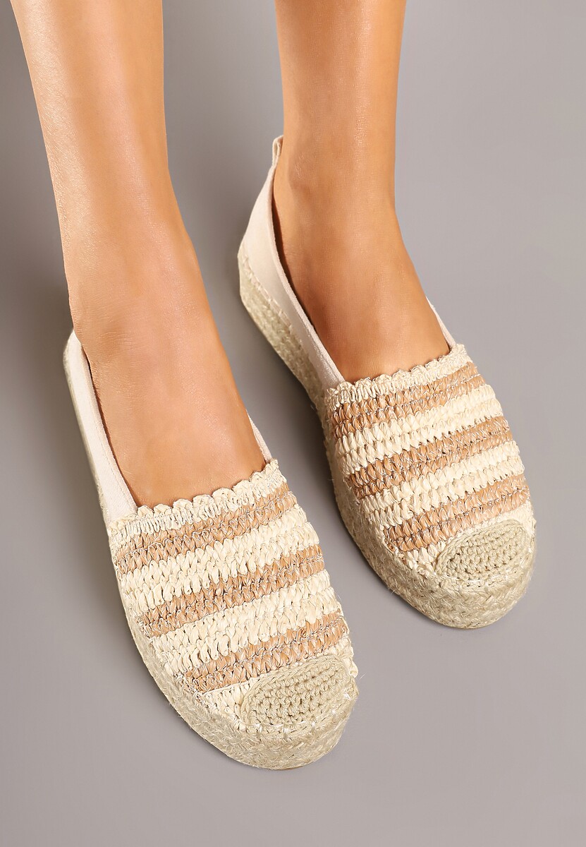 Espadrile Lelisse Bej 3