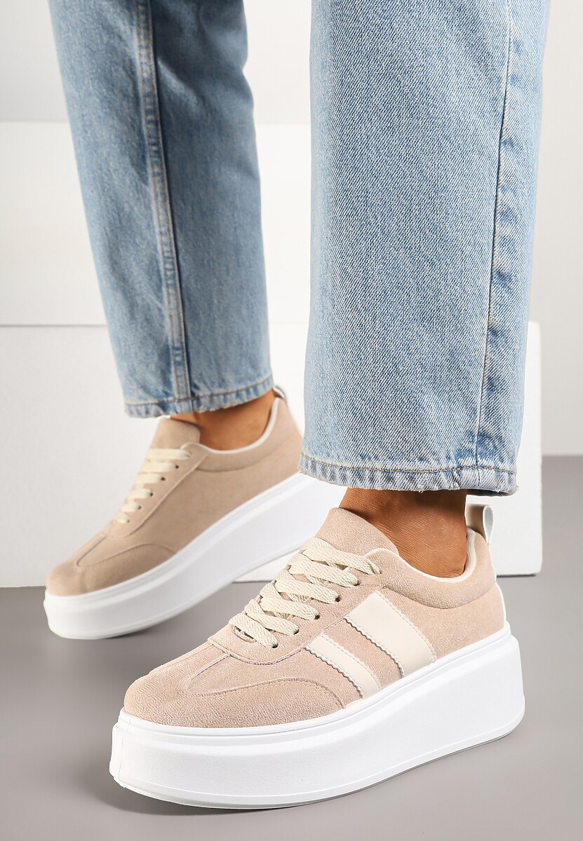 Sneakers Redoreve Bej închis 1
