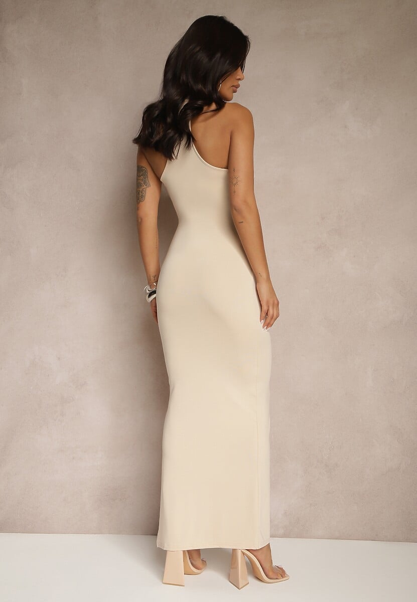 Rochie Lunitiela Bej 3