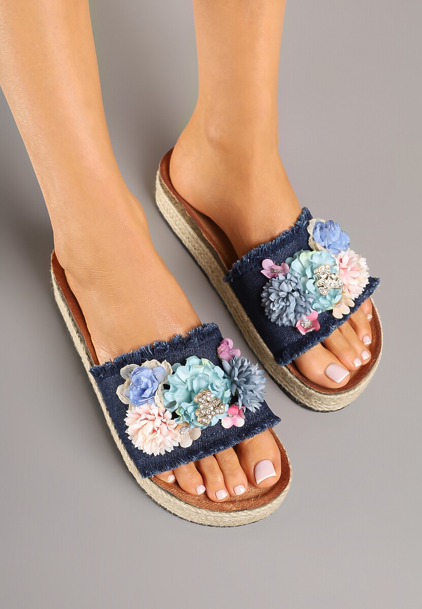 Papuci Kinarella Bleumarin 3