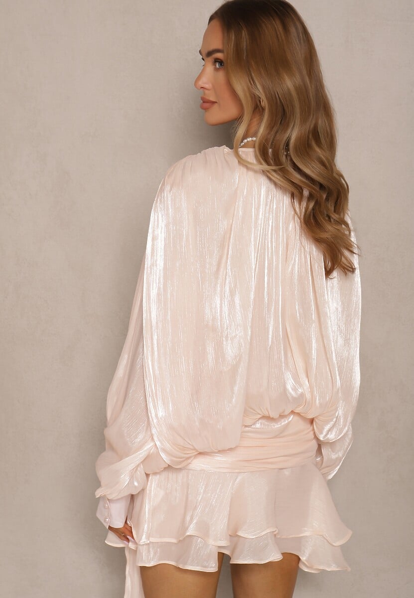 Rochie Lunoriela Bej 3
