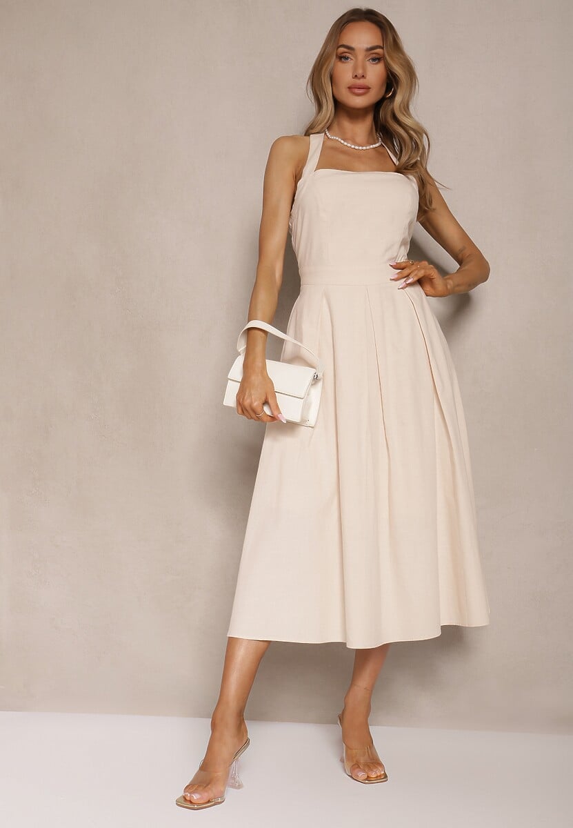 Rochie Kinulia Bej 1