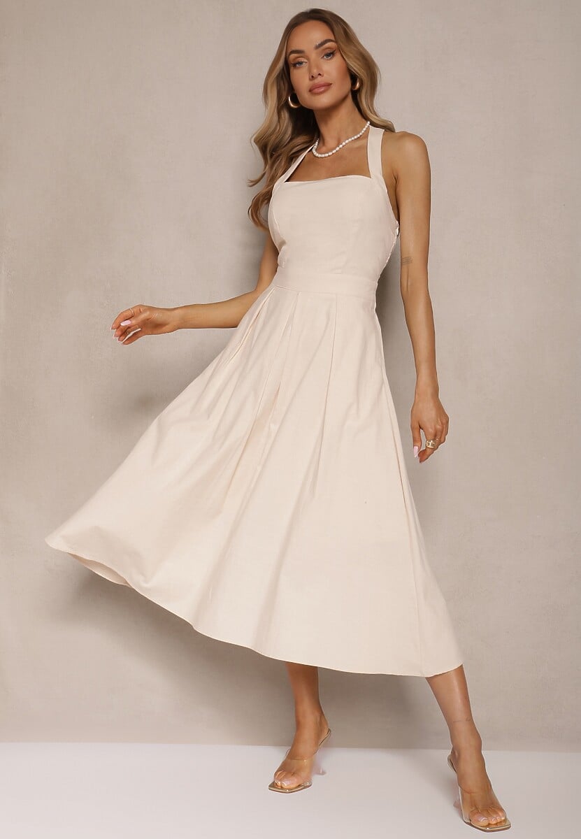 Rochie Kinulia Bej 2