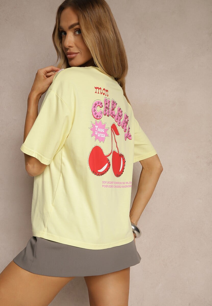 T-shirt Linavella Galben 1