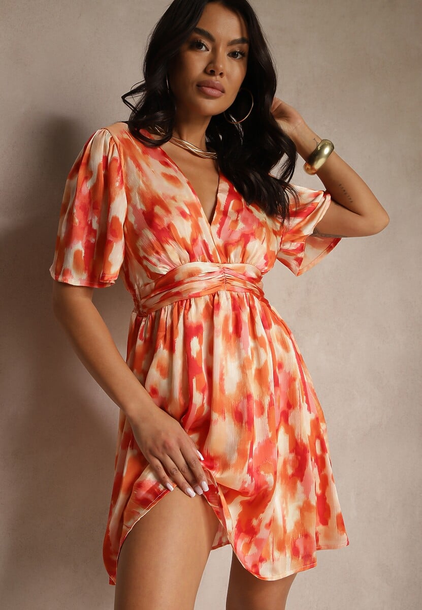 Rochie Rinarienna Portocalie 1