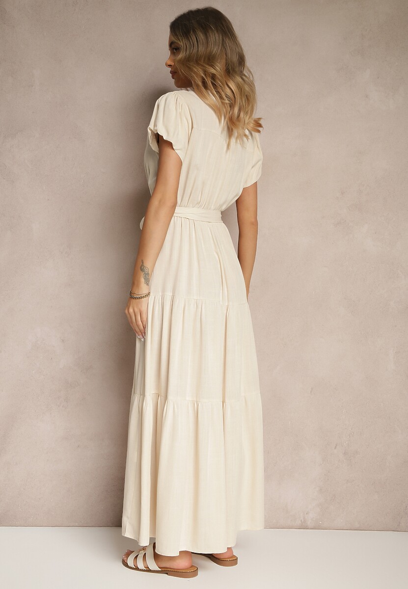Rochie Rinolenia Bej 3
