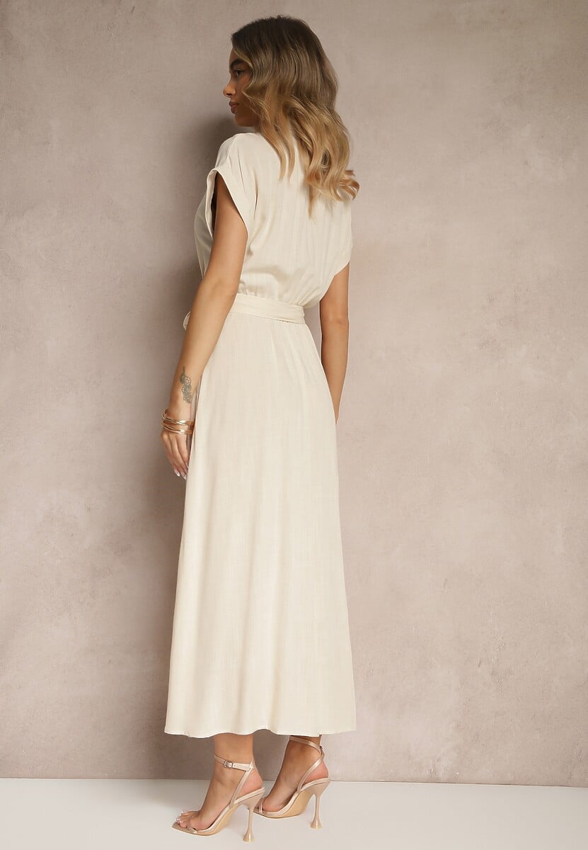 Rochie Rinaira Bej 3