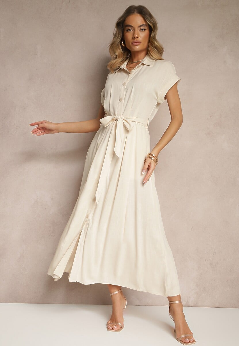 Rochie Rinaira Bej 1