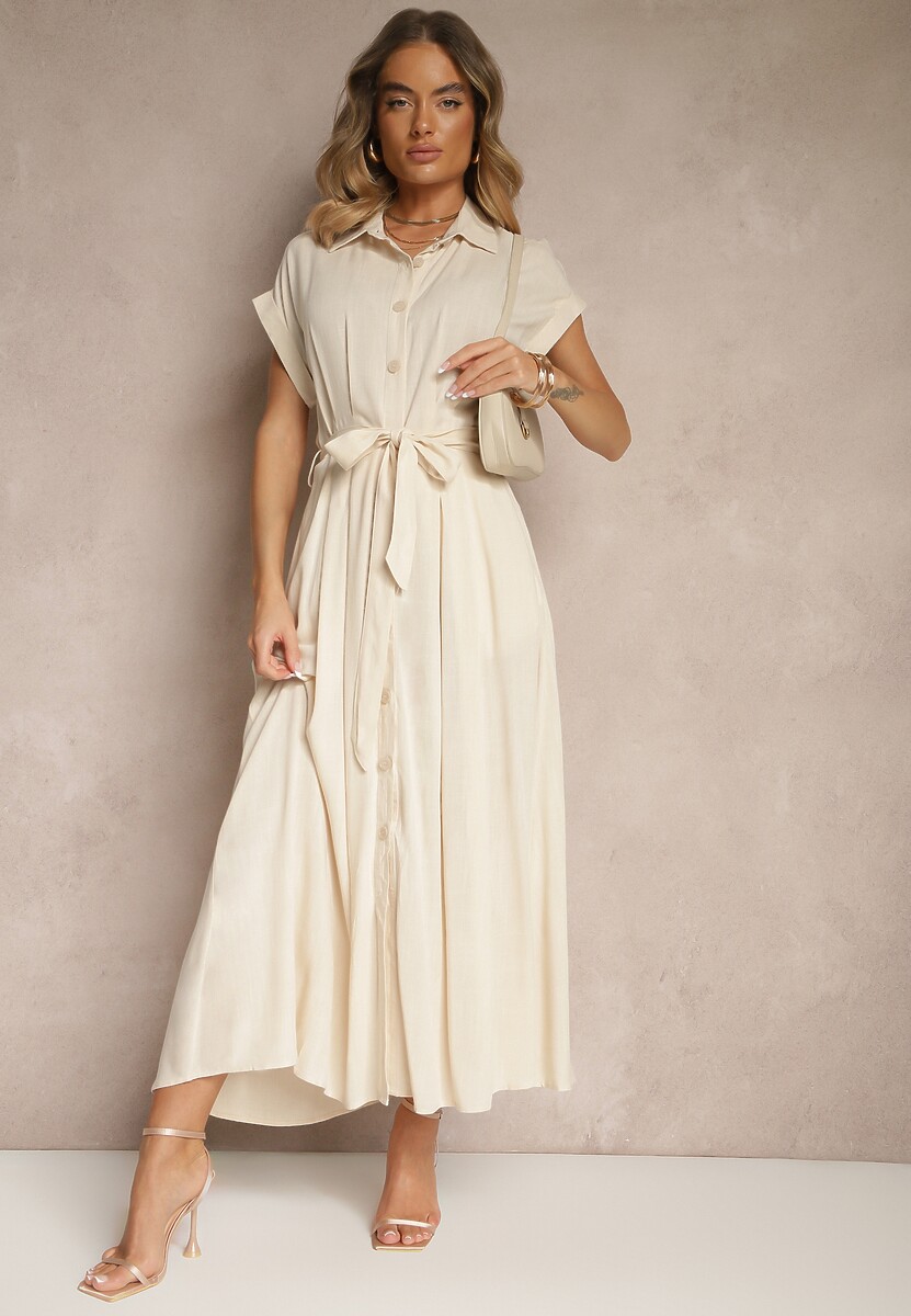 Rochie Rinaira Bej 2