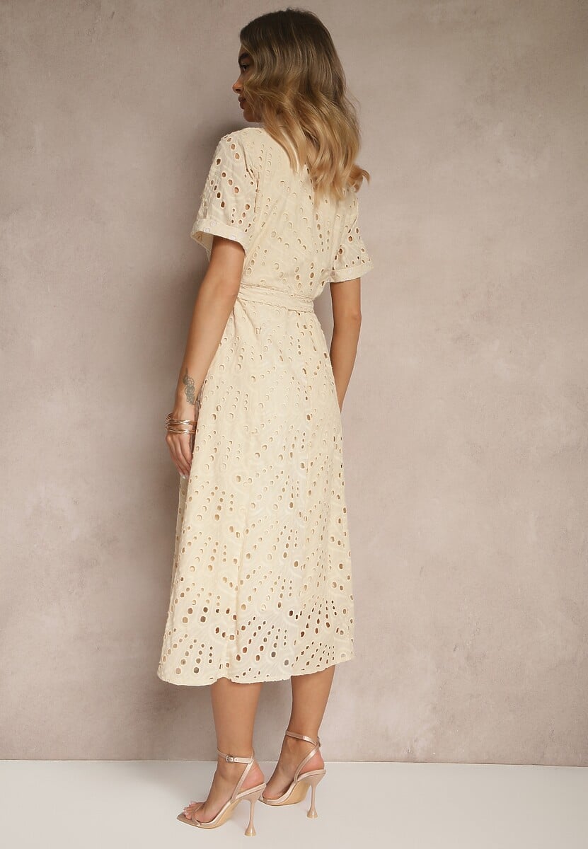 Rochie Rinailia Bej 3