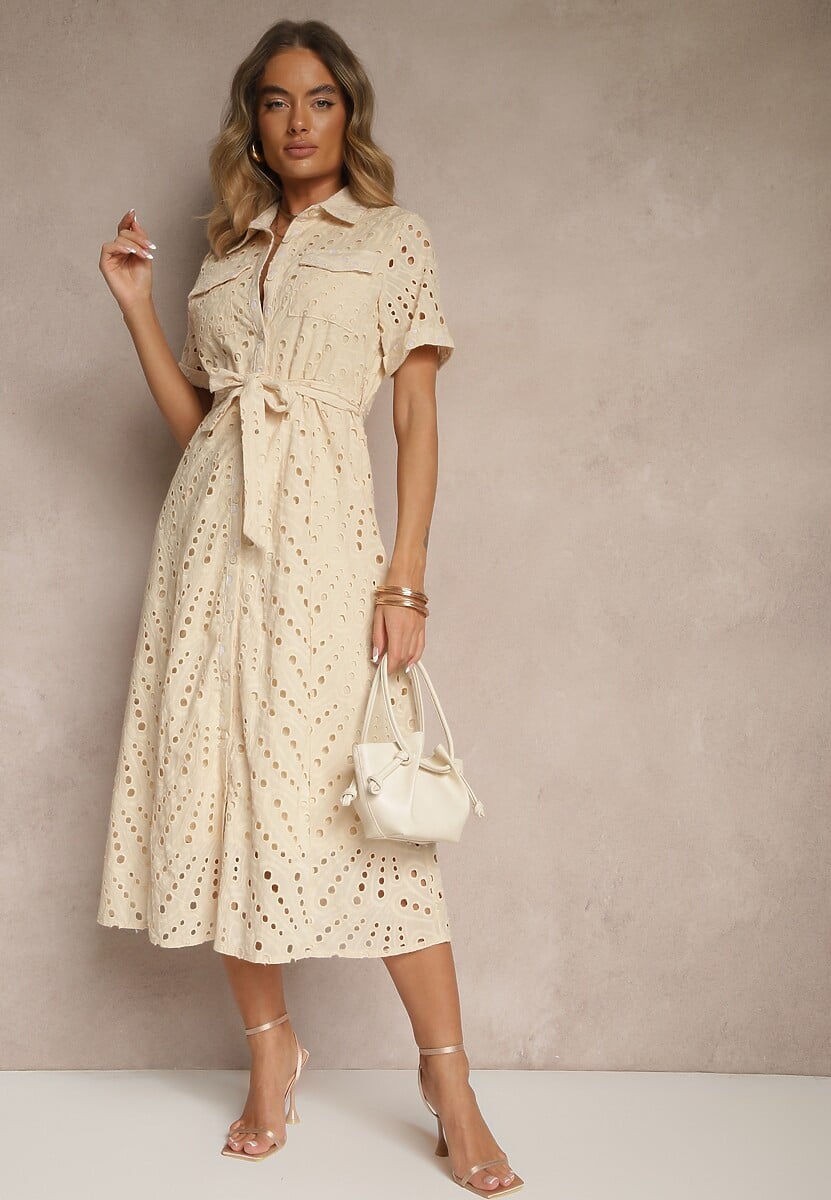 Rochie Rinailia Bej 2