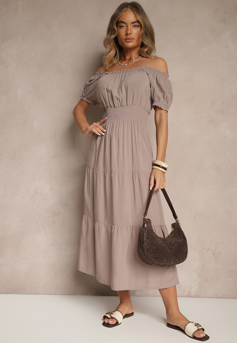Rochie Miratela Gri 2
