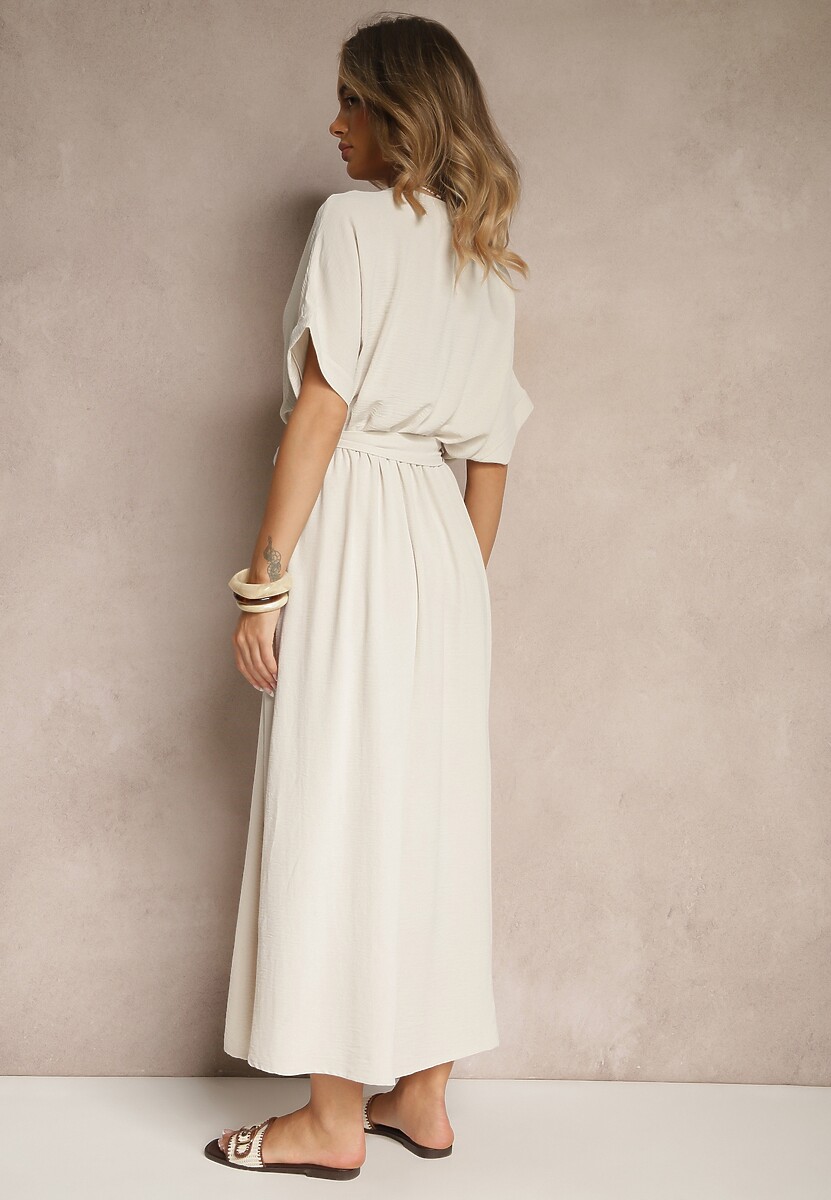 Rochie Lunapinia Bej 3