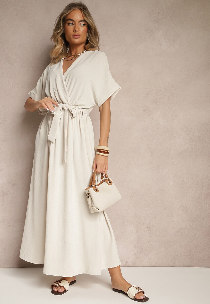 Rochie Lunapinia Bej 1