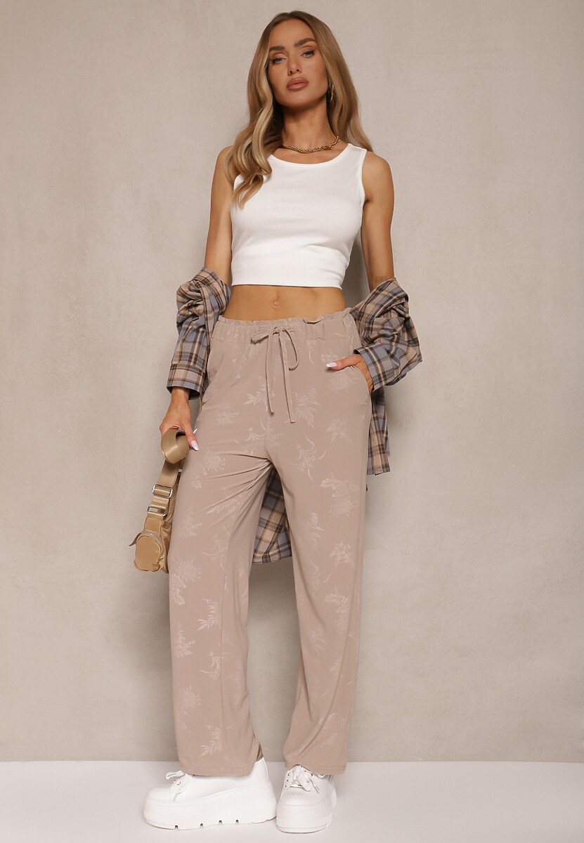 Pantaloni Mirenela Bej 2