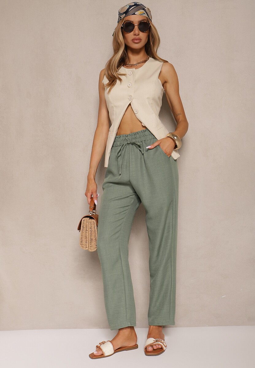 Pantaloni Savonne Verzi 2