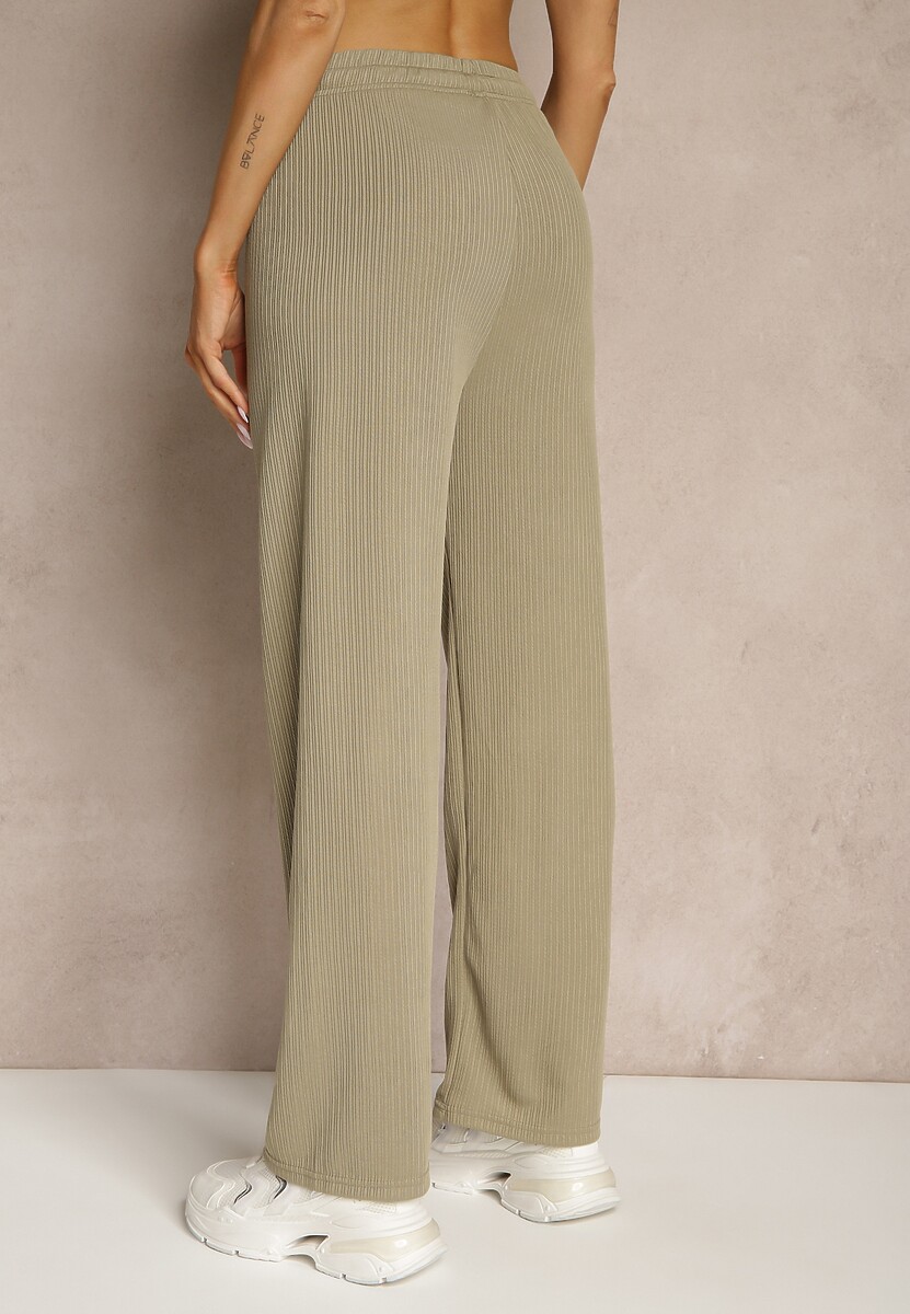 Pantaloni Savianne Bej închis 3