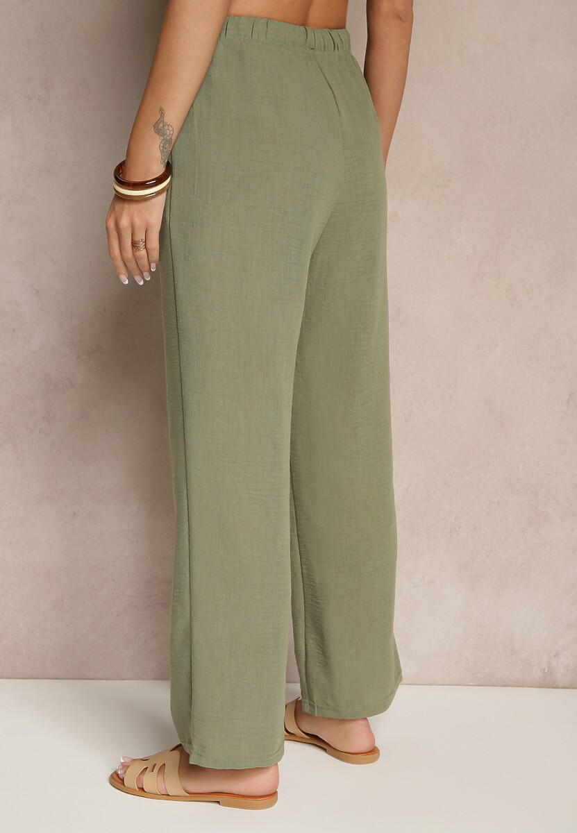Pantaloni Mirarena Verde închis 3
