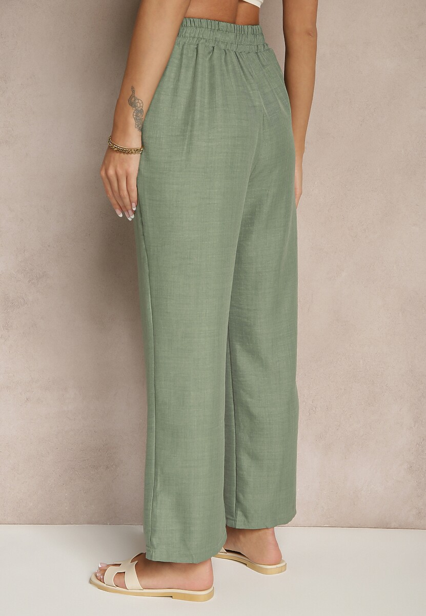 Pantaloni Mireniela Verde închis 3